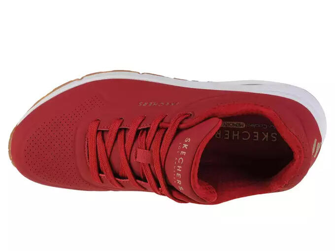 Buty na co dzień damskie SKECHERS UNO STAND ON AIR eko skóra 3/4