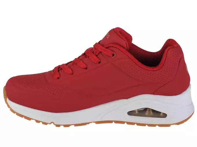 Buty na co dzień damskie SKECHERS UNO STAND ON AIR eko skóra