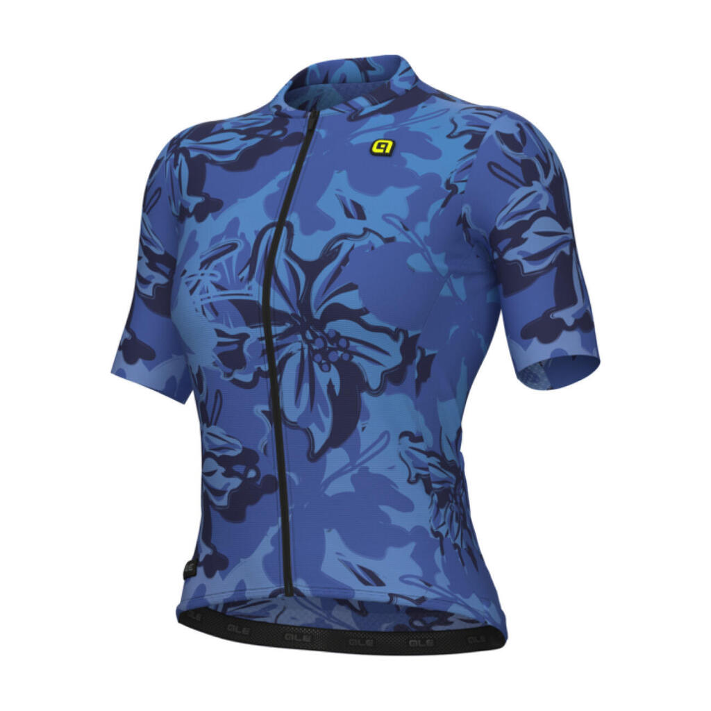 Ale PR-E Honolulu Women's Short-Sleeve Cycling Jersey - Blue