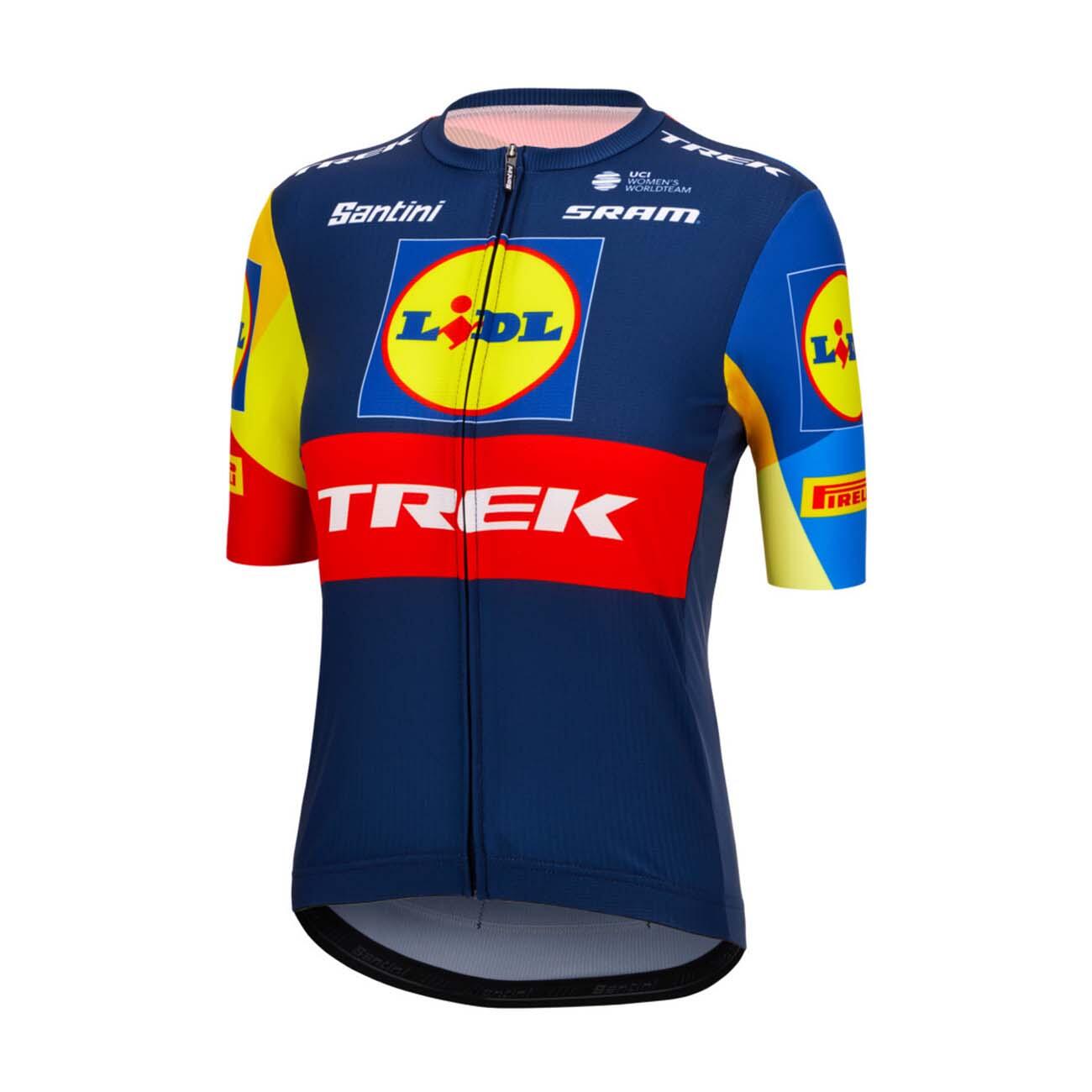 Kurzarm Fahrradtrikot - LIDL TREK 2024 LADY 2/2