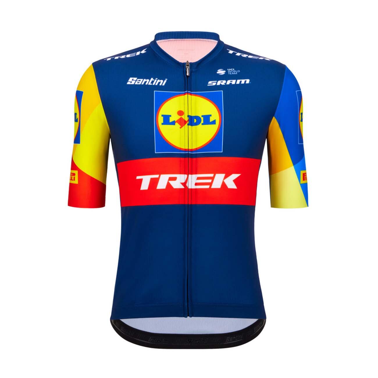 SANTINI Maglia a maniche corte - LIDL TREK 2024