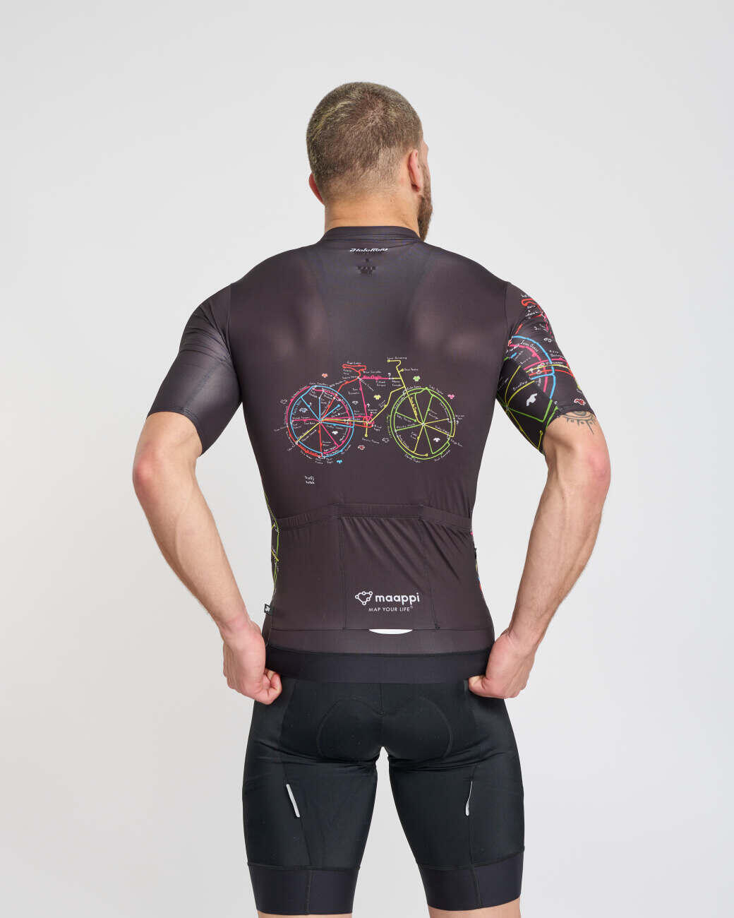 Maillot a manches courtes - MAAPPI DARK 3/8