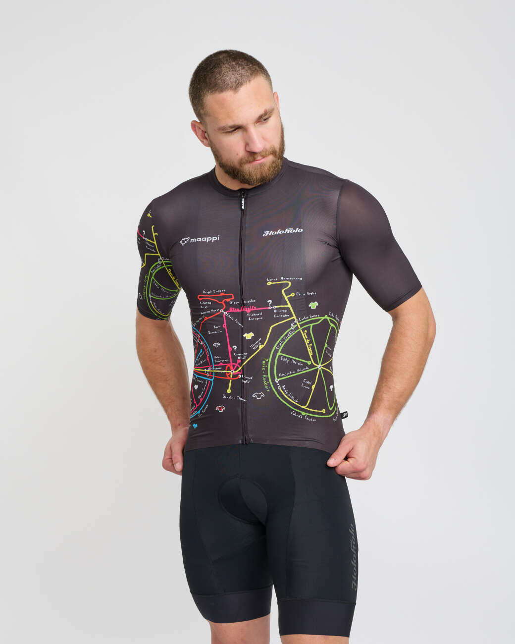 Maillot a manches courtes - MAAPPI DARK 2/8