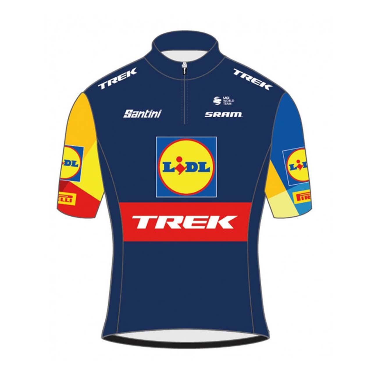 SANTINI Maglia a maniche corte - LIDL TREK 2024 KIDS