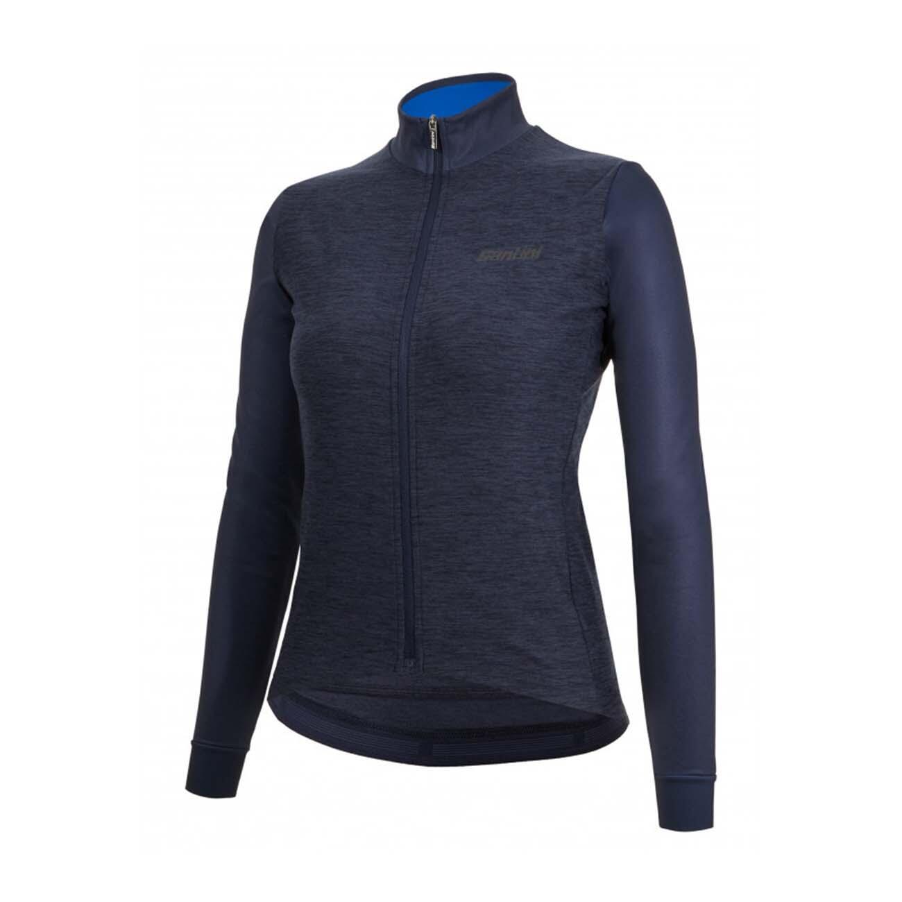 Langarm Fahrradtrikot für den Winter - COLORE PURO LADY 2/5