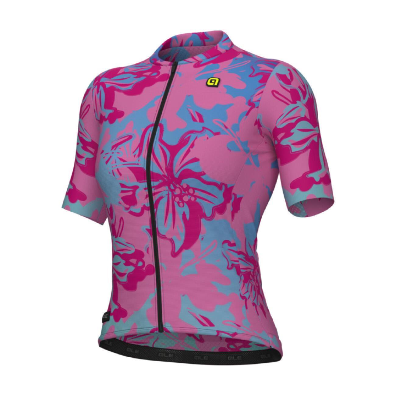 Alé Cycling - Maillot A Manches Courtes - Pr-e Honolulu - Maillot Manches Courtes - Rose - Decathlon