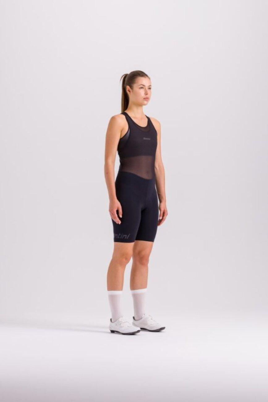 Kurze Fahrradhose mit Trägern - UNICO LADY 2/4