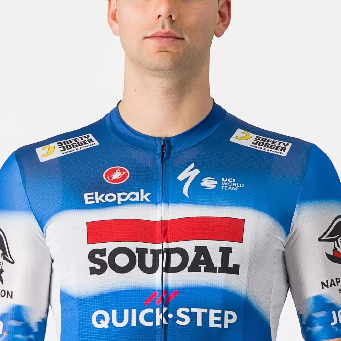 Camisola com mangas curtas - SOUDAL QUICK-STEP 2024 COMPETIZIONE 3 4/5