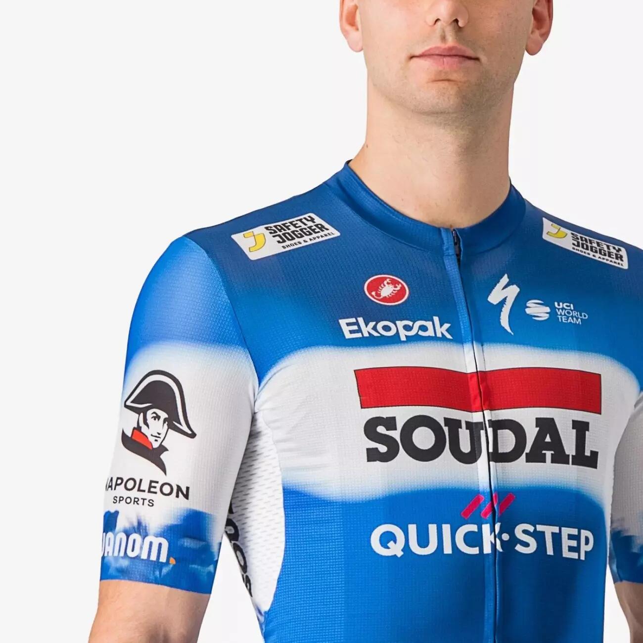 Camisola com mangas curtas - SOUDAL QUICK-STEP 2024 COMPETIZIONE 3 3/5