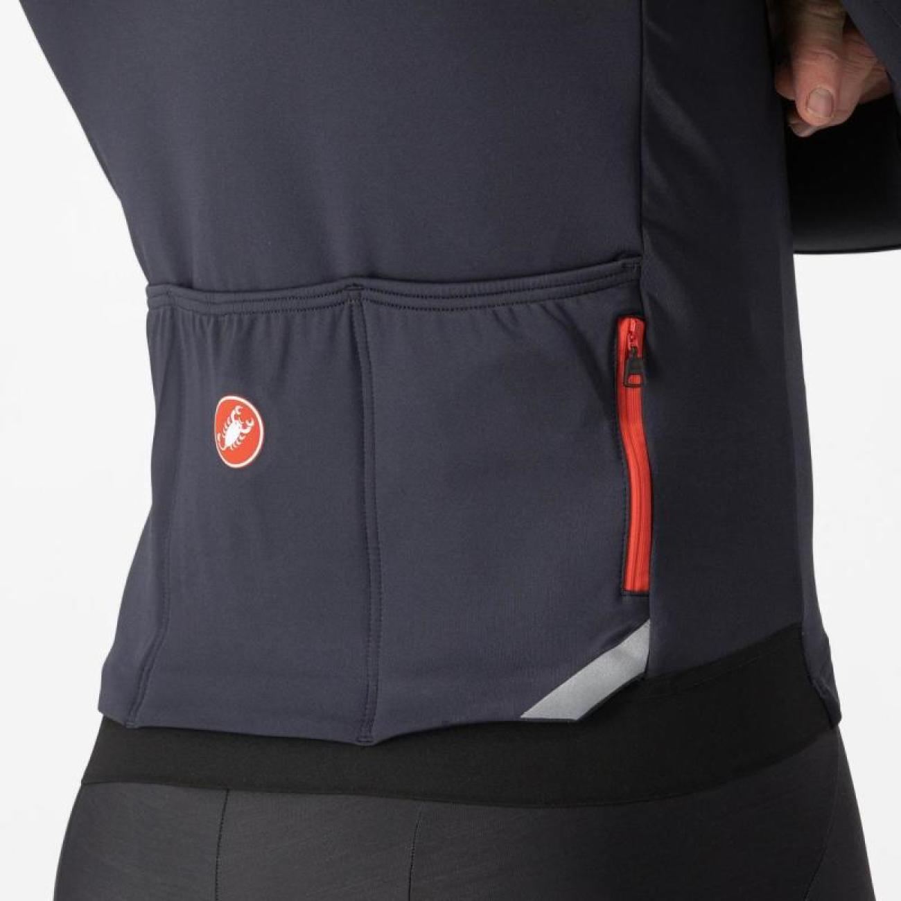 Maillot Manches Longues Castelli Fly LS Noir 2/2