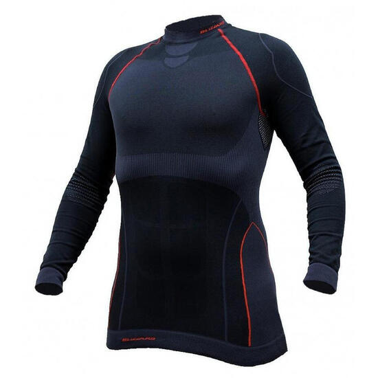 Koszulka termoaktywna męska Blizzard Mens Long antracyt/red M/L
