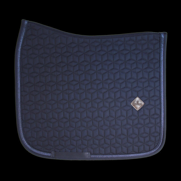Schabracke glitter rope dressage schwarz 2/3