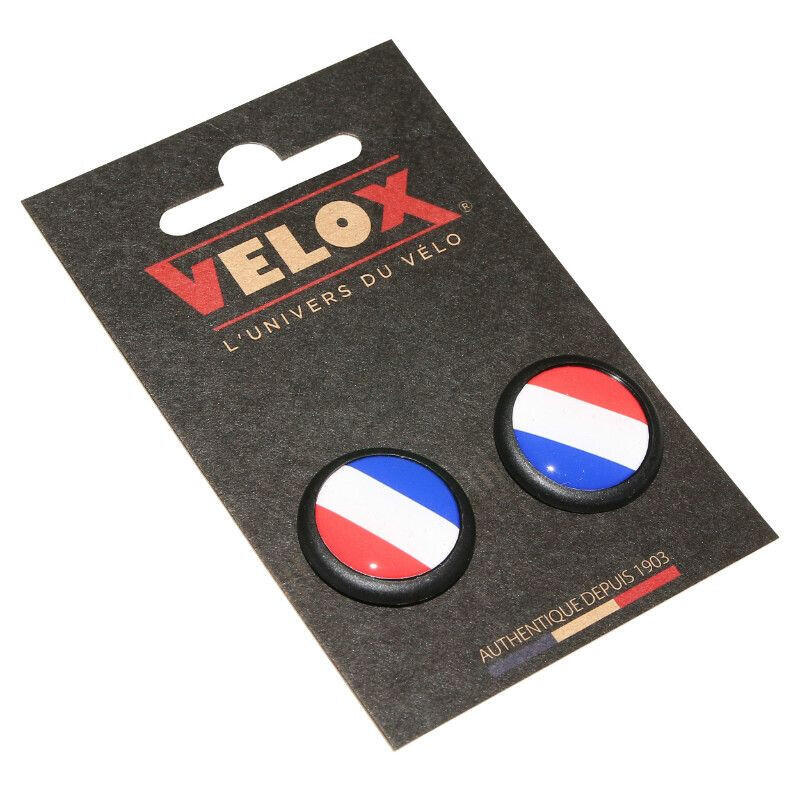 Bouchons embouts pour guidon VELOX couleur allemagne Jan Ulrich