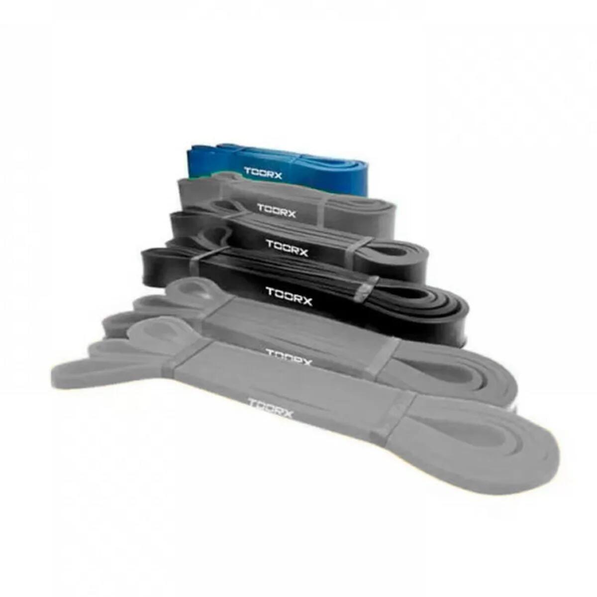 TOORX Power Bands Resistance Bands - Blauw 2080 x 4,5 x 64 mm