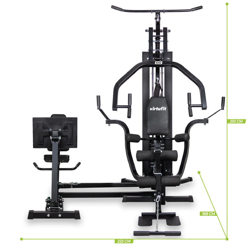 Krachtstation inclusief Leg Press - KH350 Homegym