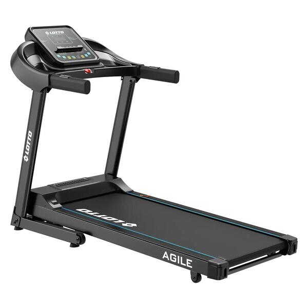 LOTTO Cinta de correr eléctrica Lotto Agile, inclinación automática,plegable,Bluetooth