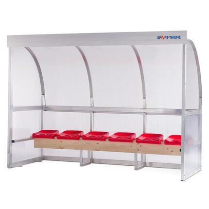 Spielerkabine United Sitzschale 5 m Schulsport Unisex