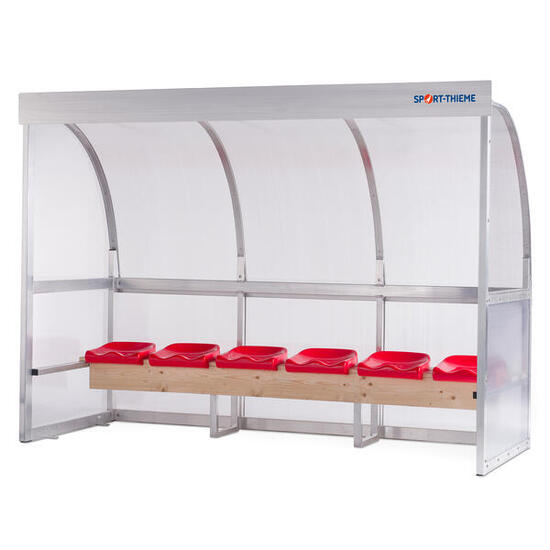 Spielerkabine United Sitzschale 5 m Schulsport Unisex