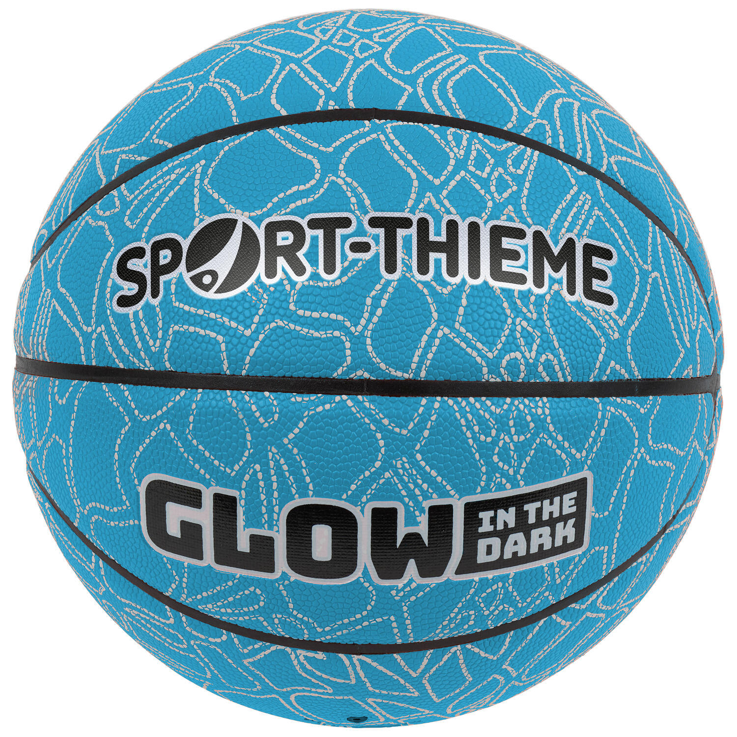 SPORT-THIEME Basketball Glow in the Dark Blue Basketball Unisex