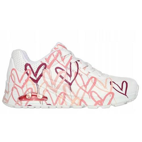 Chaussures universel femmes Skechers Uno Spread The Love 3/5