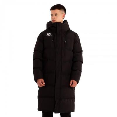 Lange jas william martin manchester zwart