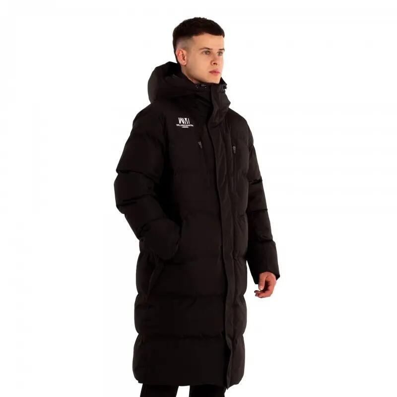 LONG JACKET WILLIAM MARTIN MANCHESTER NEGRO T/S 2/6