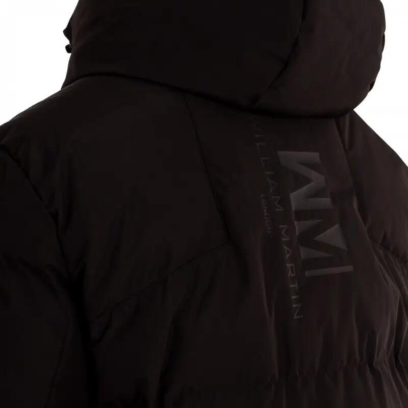 LONG JACKET WILLIAM MARTIN MANCHESTER NEGRO T/S 6/6