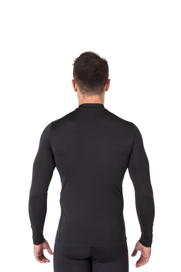 Maglie maniche lunghe da palestra uomo joma nero 2/6