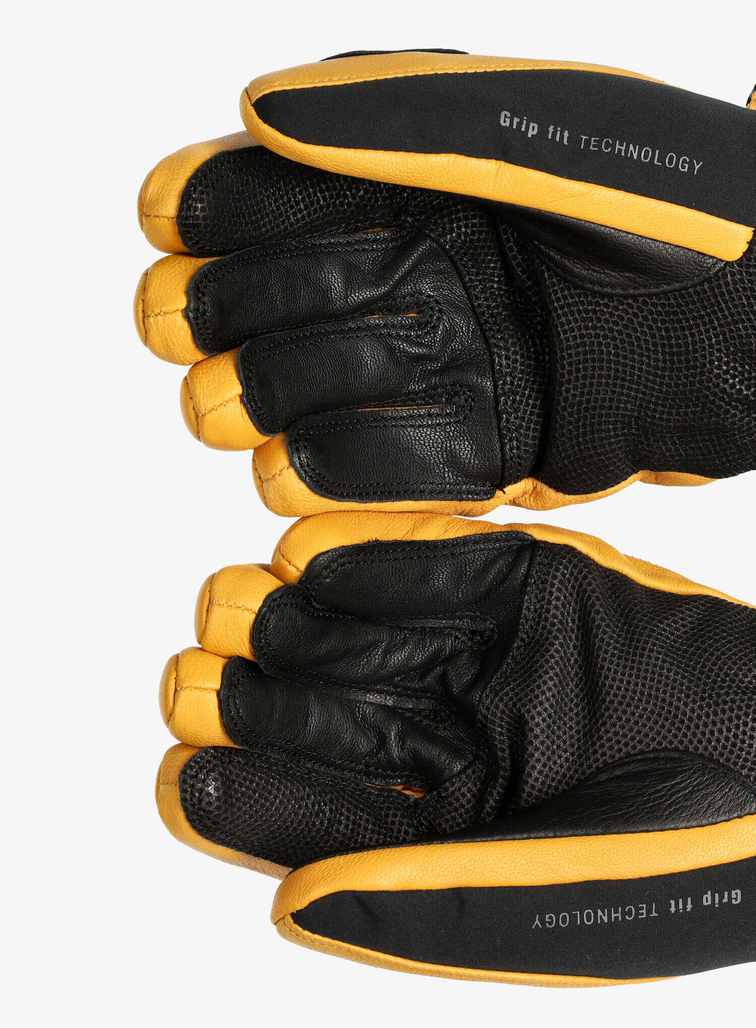 ZIENER Ziener Skihandschuh GANZENBERG black tan 4/7