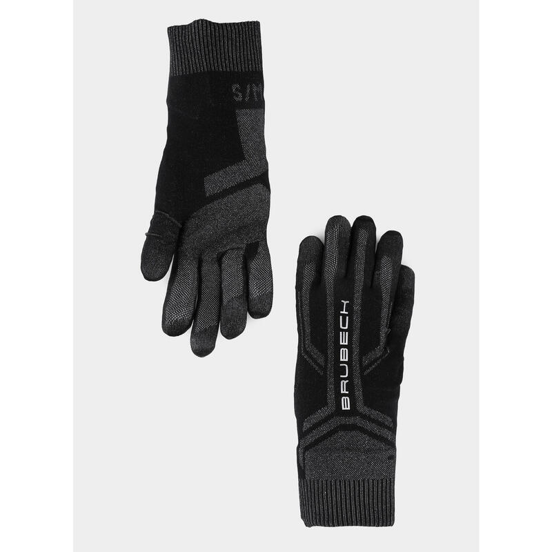Rękawiczki termoaktywne do biegania unisex Brubeck