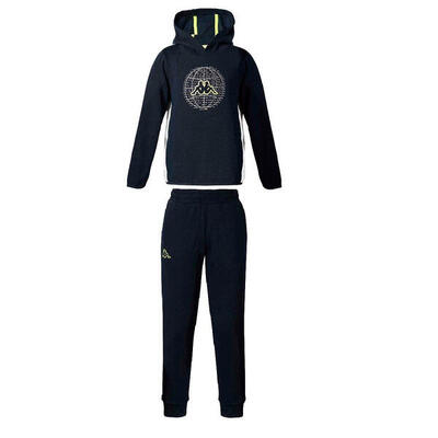 Joggingpak voor kinderen kappa benno zwart