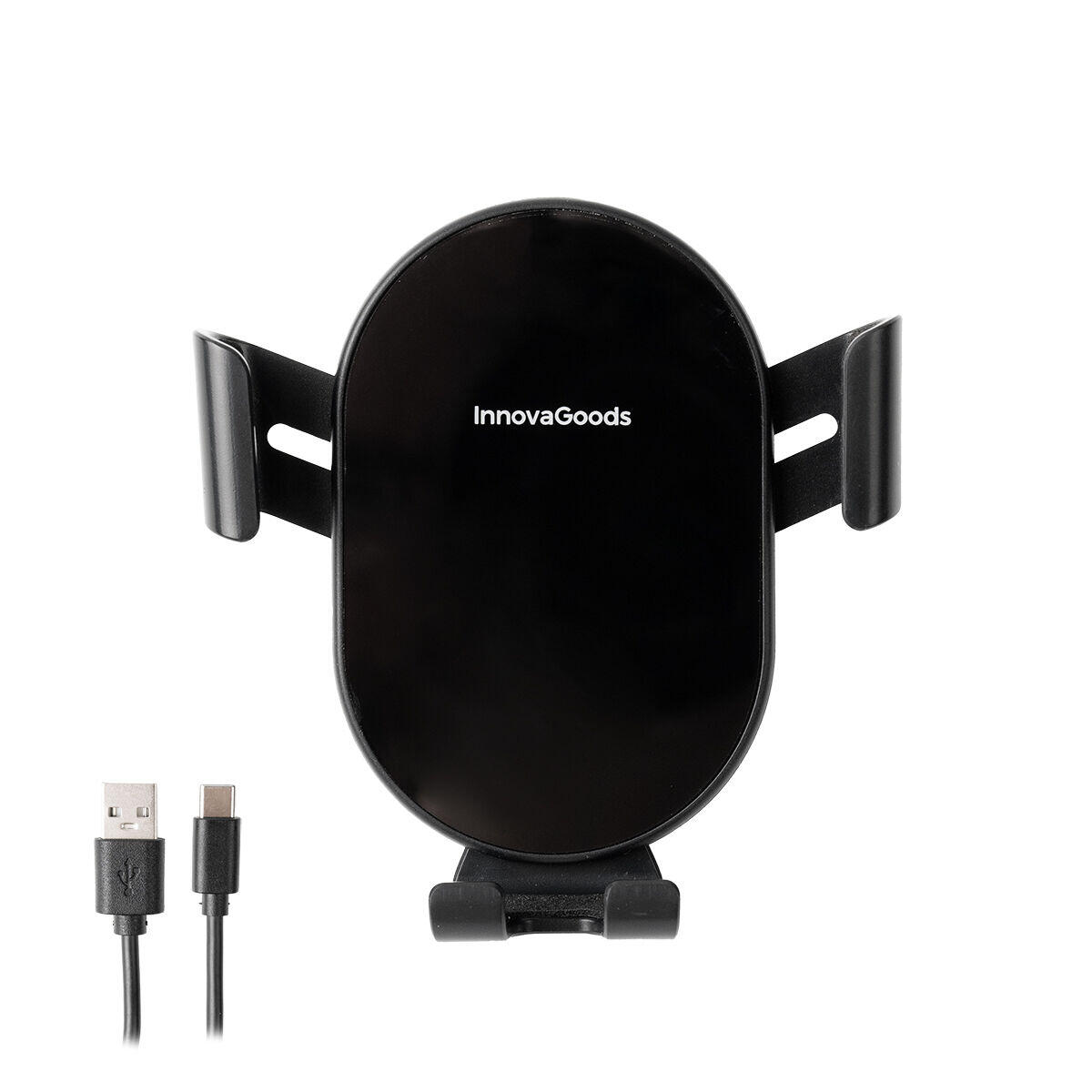 Innovagoods - Support De Charge Rapide Sans Fil Pour Voiture Innovagoods Noir - Chargeur - Multicolore - Taille Unique - Decathlon