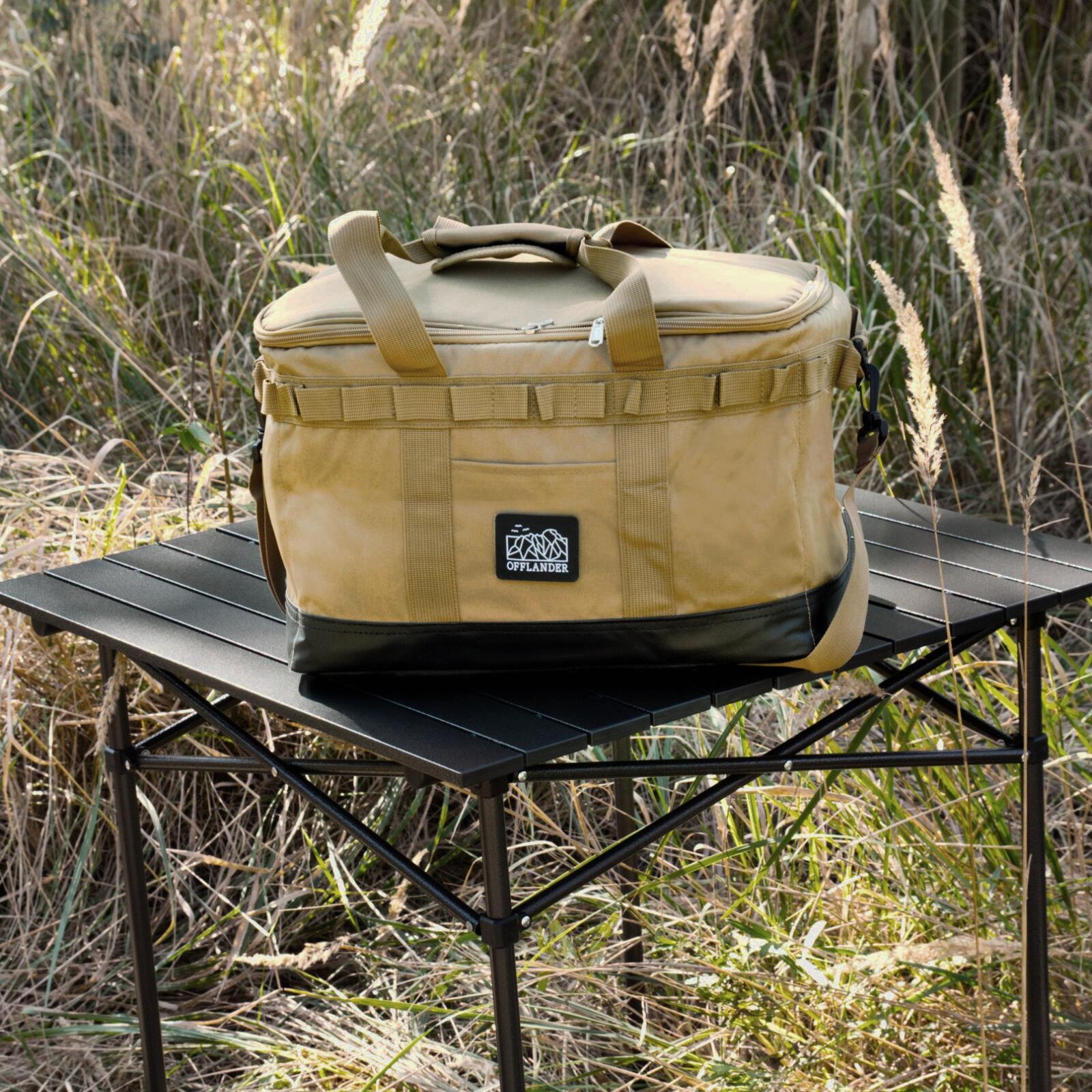 Torba kempingowa OFFLANDER 33L - uniwersalna khaki 4/4