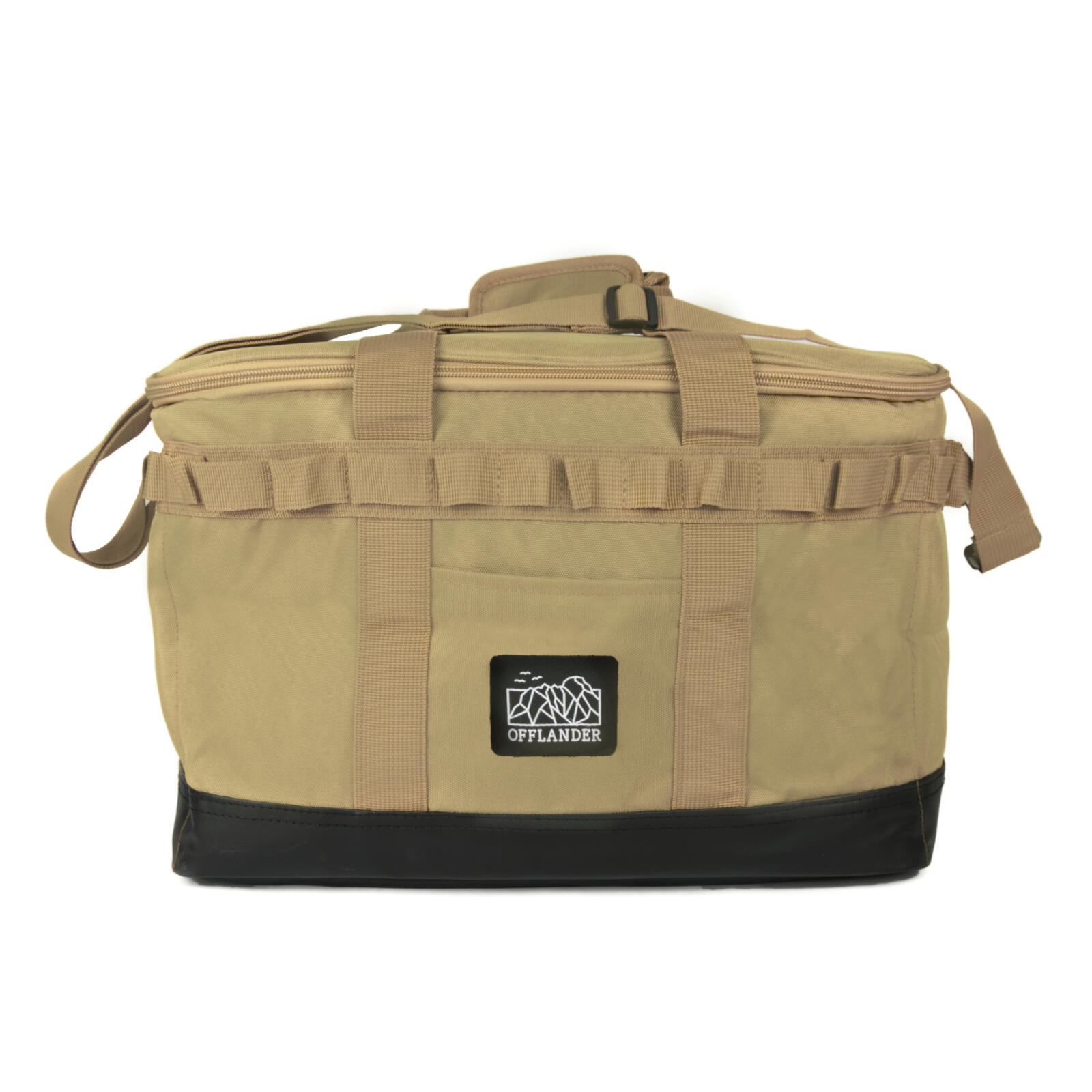 Torba kempingowa OFFLANDER 33L - uniwersalna khaki 1/4