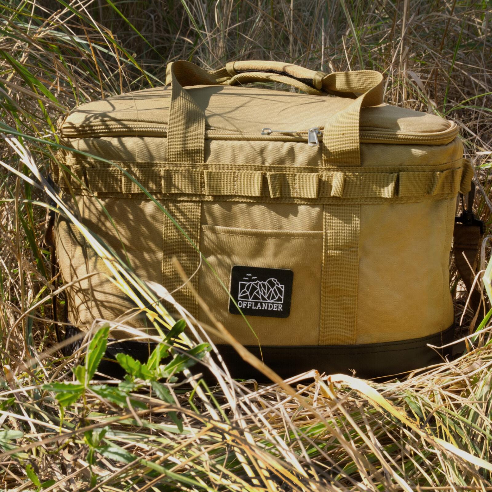 Torba kempingowa OFFLANDER 33L - uniwersalna khaki 2/4