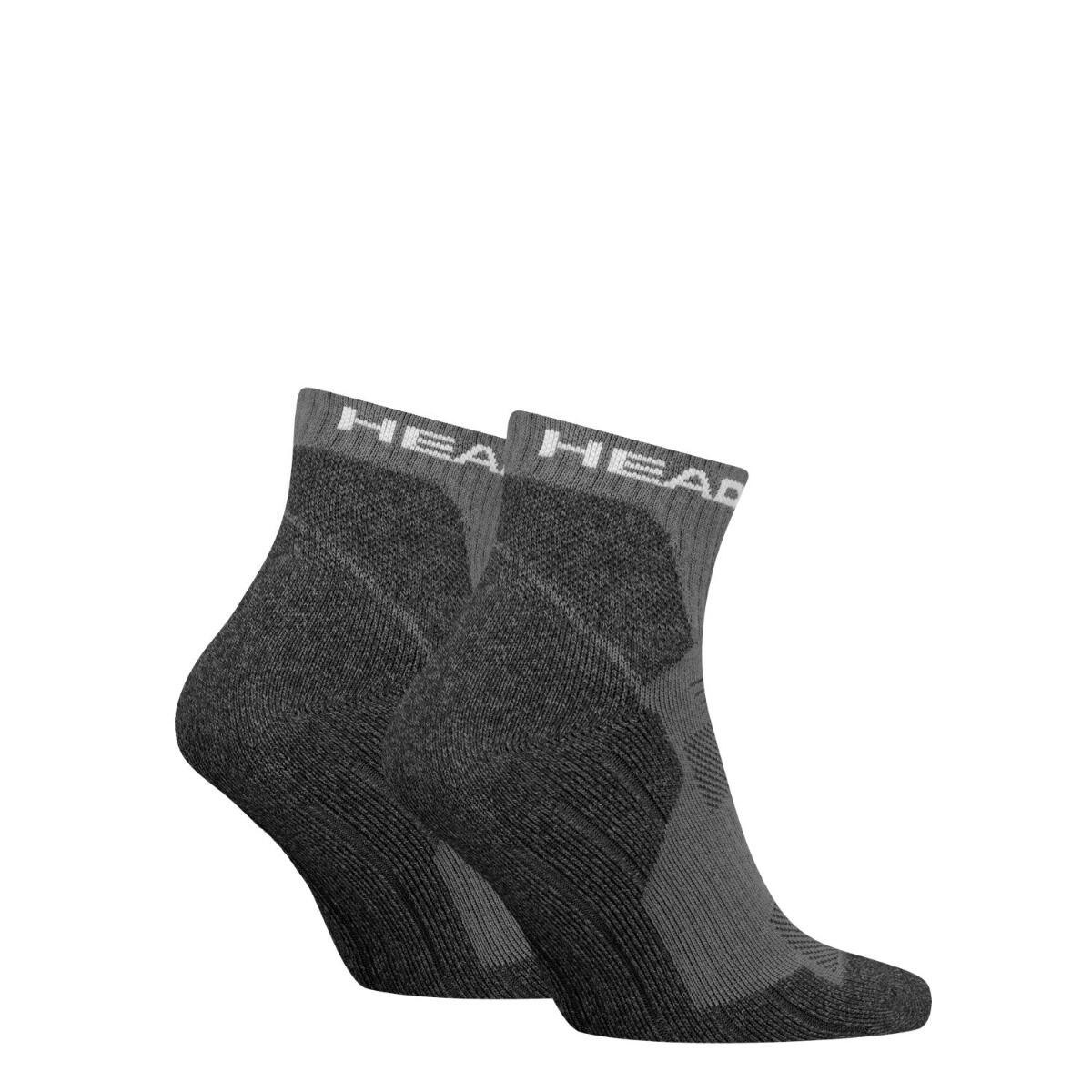 Wandelsokken All Climates Hiking Quarter 6-pack Grijs 3/4