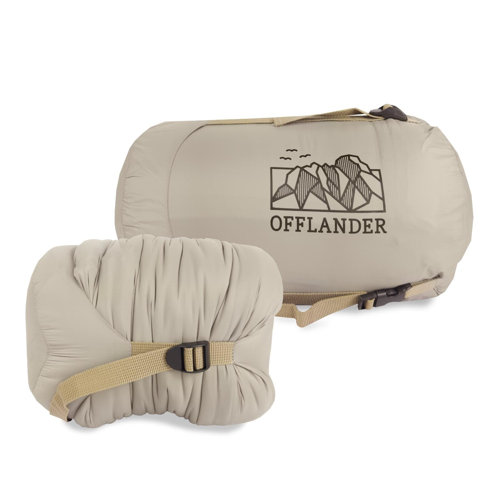 Ocieplane ponczo kempingowe Offlander khaki 4/4