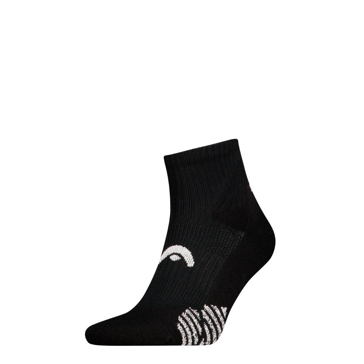 Calcetines padel cuartos 3 pares Negro 2/4