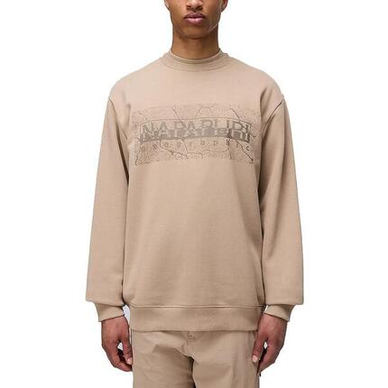 Sweat-shirt Napapijri Modèle Albula Couleur Marron