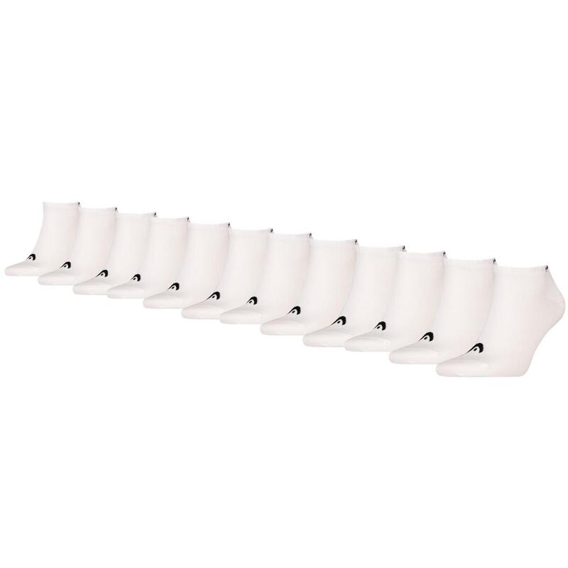 Sneakersokken Training 12-pack Wit