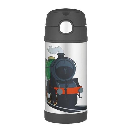 Termos dziecięcy Thermos ze słomką 355 ml kot