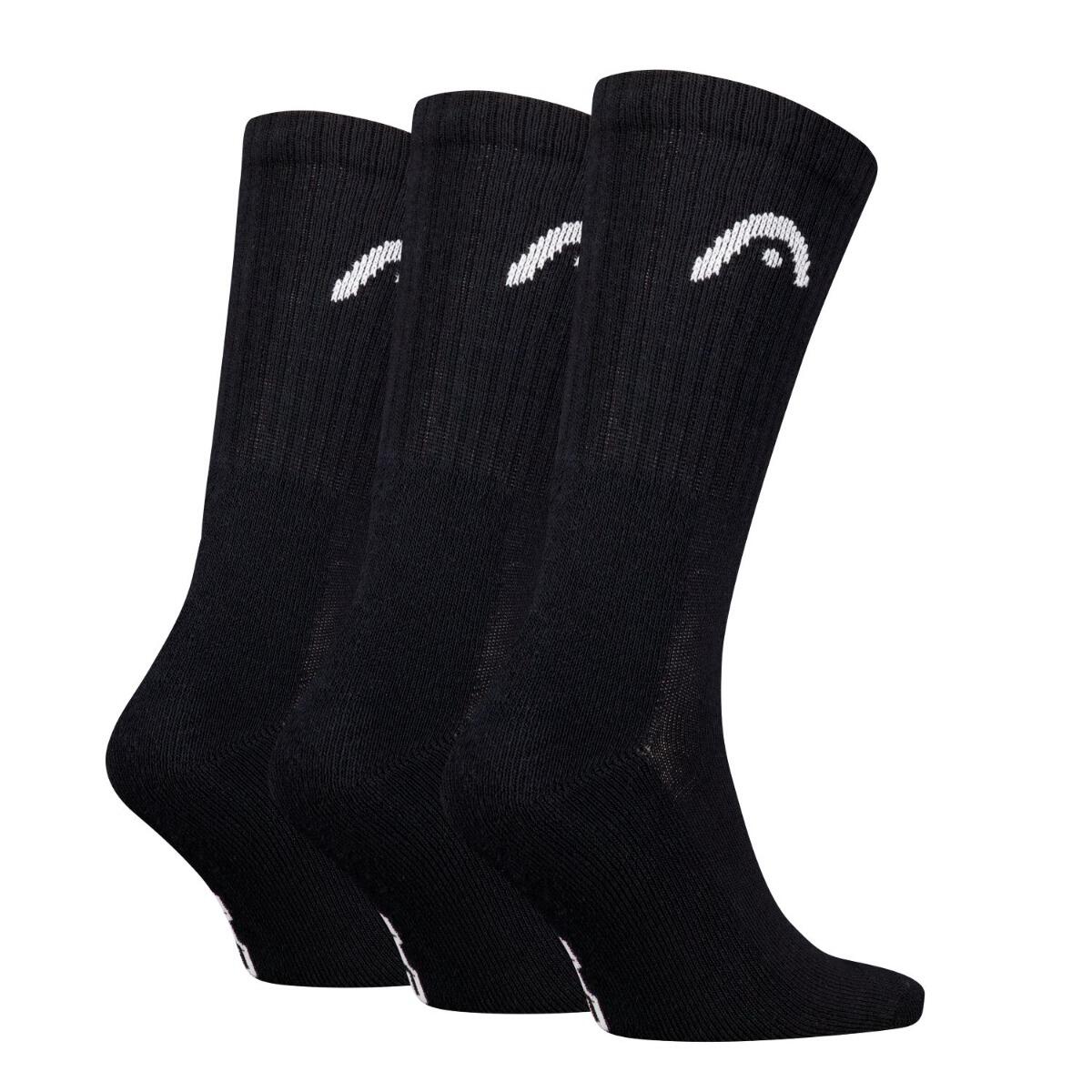 Chaussettes de sport entraînement 12 paires Noir 3/4