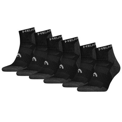 Wandelsokken all climates hiking quarter 6-pack licht groen