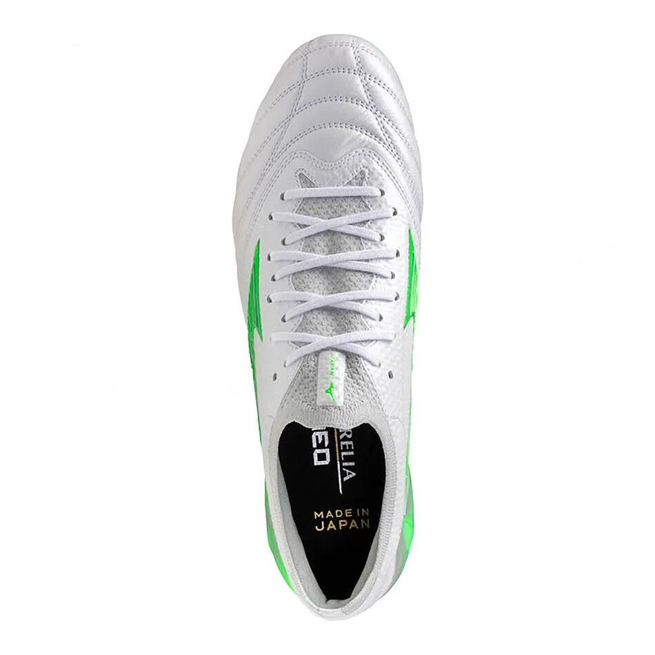 Scarpe Da Calcio Mizuno Morelia Neo Iv B Japan Bianche E Verdi 4/6