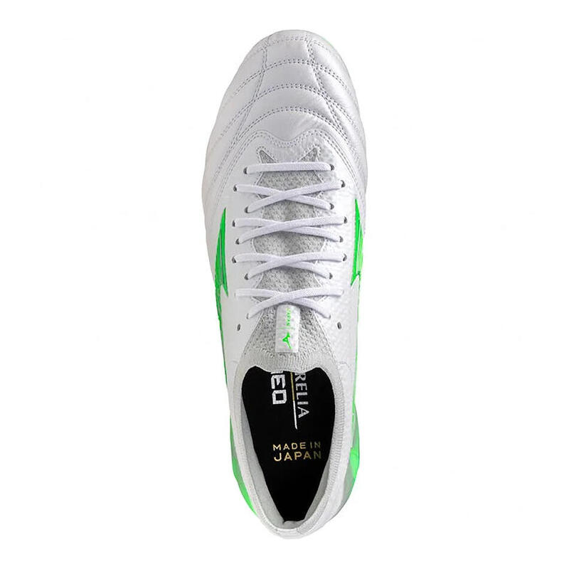 Crampons Mizuno Morelia Neo IV B Japan Blanc et vert