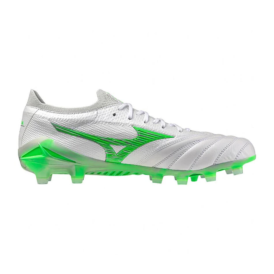 Scarpe Da Calcio Mizuno Morelia Neo Iv B Japan Bianche E Verdi 3/6
