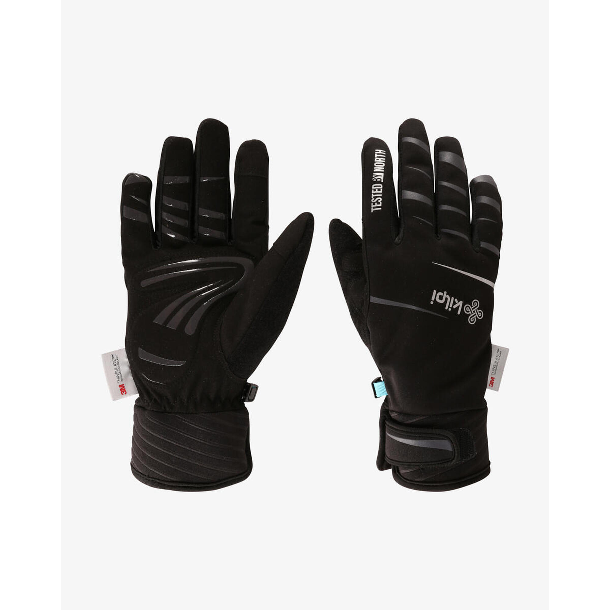Kilpi - Gants En Softshell Kilpi Rot-u - Gants - Noir - S - Decathlon