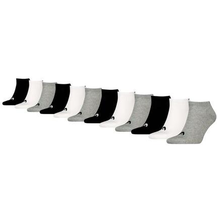 Sneakersocken Training 12 Paar Schwarz