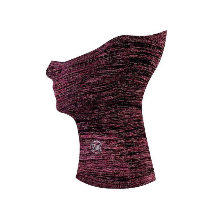 Komin do biegania unisex Buff® Dryflx+ Neckwarmer Fuchsia z odblaskami 1/2