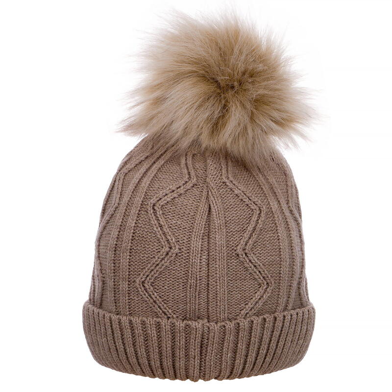 Czapka zimowa Equestrian Queen Eden 24AW damska z pomponem